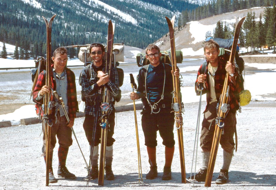 1 A Magical Experience - 1967 Great Divide Traverse Team - photo courtesy Chic Scott
