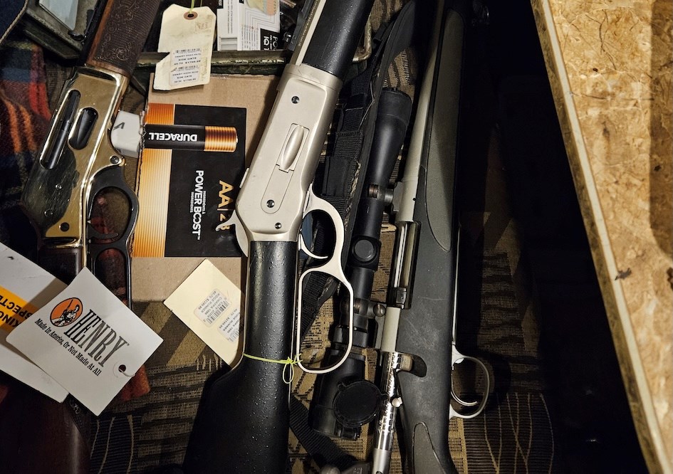 RCMP seize stolen guns and property