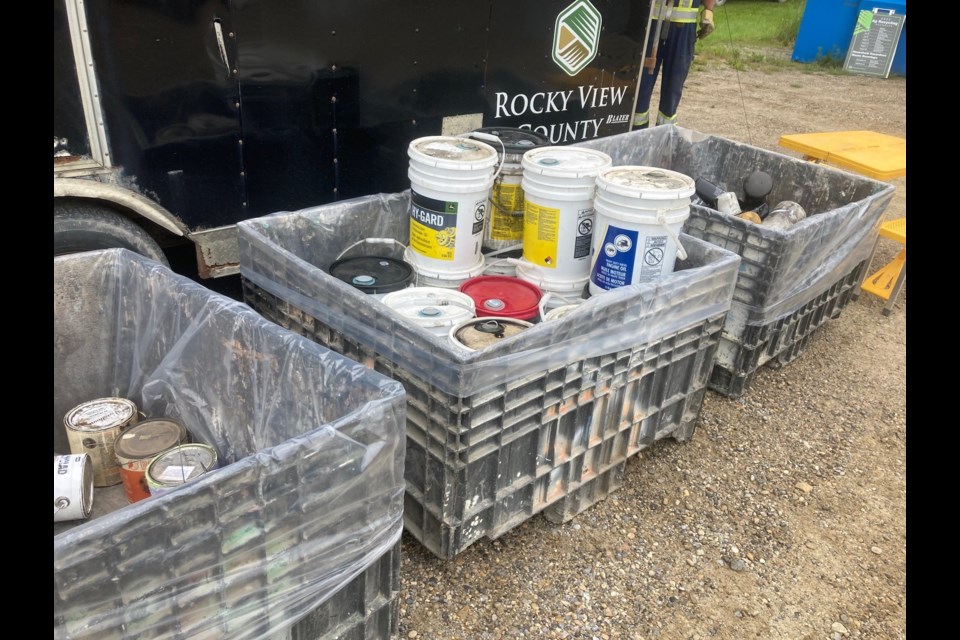 Rocky View County Ag Recycling Round Up took place weekly through the months of July and August in various parts of the County.