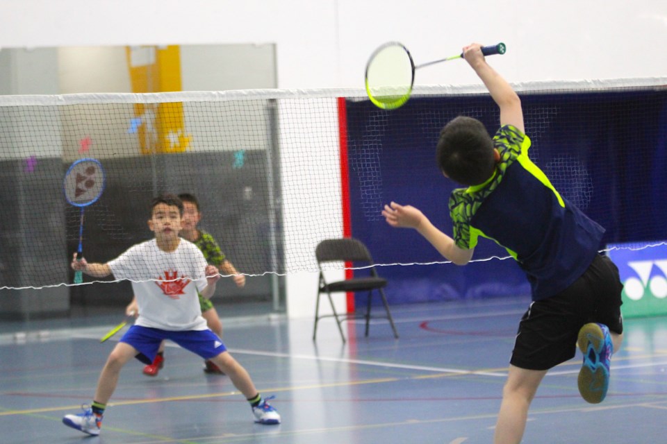 The Yonex AJC Silver badminton tournament was held at the Genesis Place Fieldhouse in Airdrie on Feb. 18. Juniors from all over the region came to Genesis Place to compete in singles, doubles and mixed doubles categories.