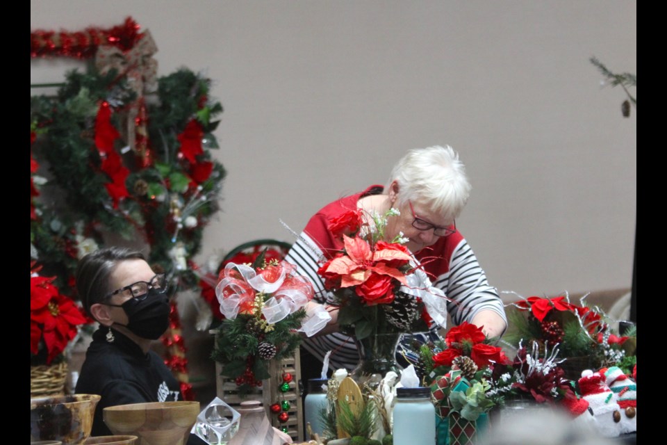 Some seasonal flair was visible at Beiseker's Christmas Market, held during the Village's Christmas Fair on Dec. 3
