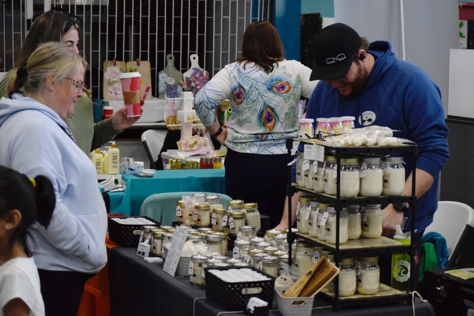 The Boys and Girls Club of Airdrie held its annual Spring market this weekend. 