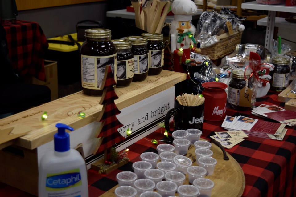 Vendors sold home-made items at four Christmas Market locations in Crossfield on Nov. 4. 