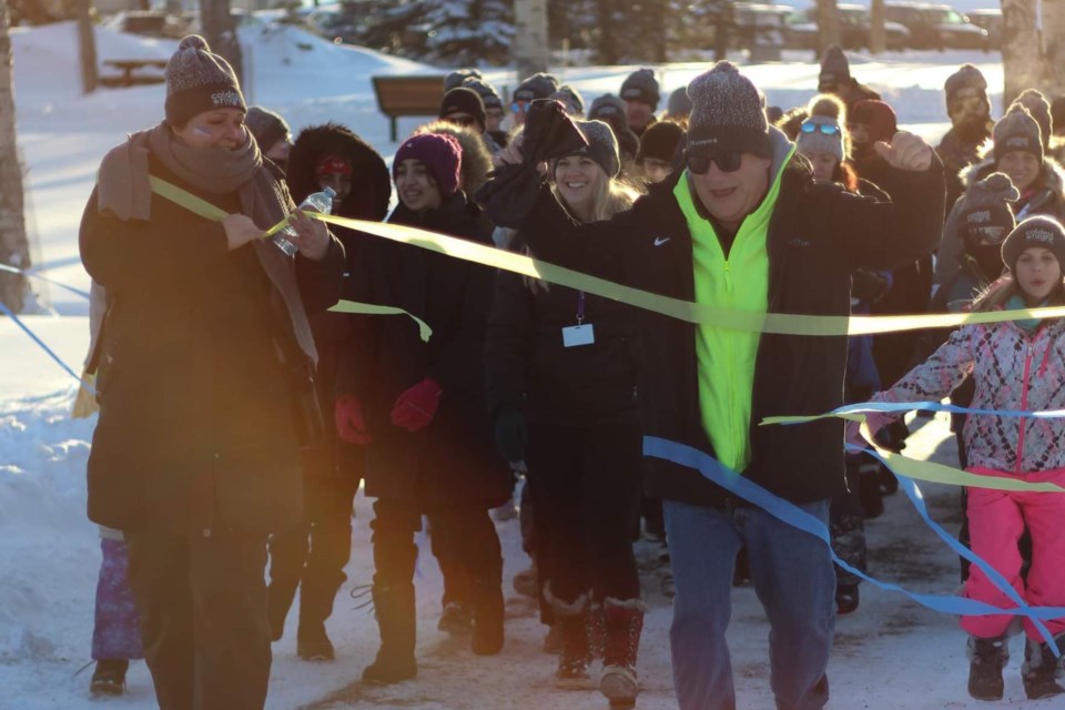 POWER's Dana Gable said the Coldest Night of the Year walk has a big celebratory atmosphere as participants acknowledge the funds they managed to raise in support of victims of domestic violence.