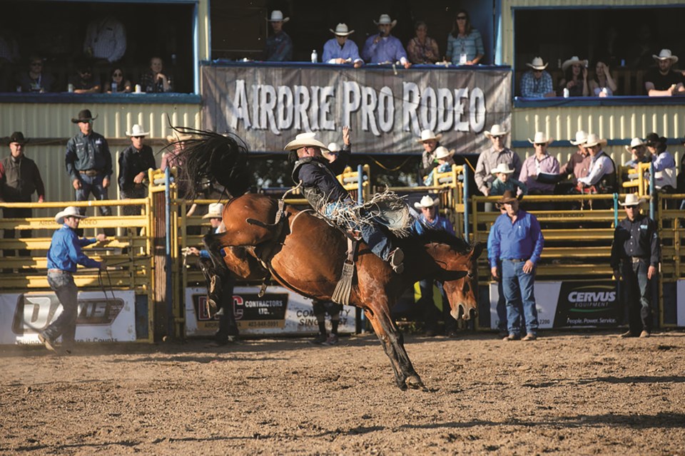 Airdrie Rodeo is returning on July 1 and 2 boasting a full lineup of bucking broncos, brews, and more. 