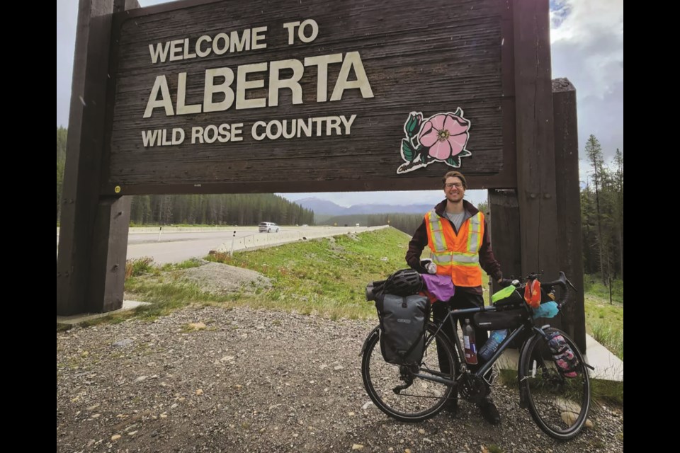 A former Airdrie resident is embarking on a cross-country bike ride to raise funds and awareness for children's mental health this summer. 