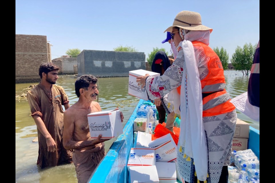 Dr. Fozia Alvi and her team of doctors recently travelled to Pakistan to help with humanitarian efforts following mass flooding there. 