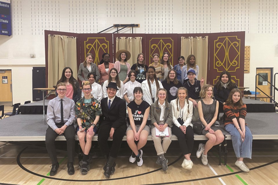 St. Martin de Porres High School drama club put on a murder mystery dinner theatre production for attendees on March 30. 