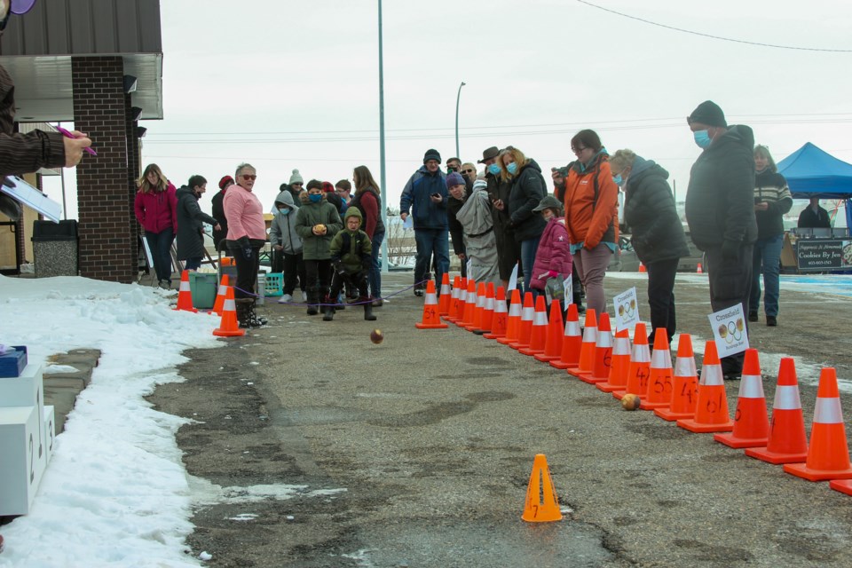 The Crossfield Farmers Market hosted its first ever Rutabaga Bowl last year – an unorthodox game of parking lot bowling featuring a root vegetable rather than a ball as the main prop.