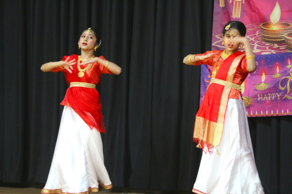 Airdrie's Indian community gathered to celebrate Diwali, the  Festival of Light, at the Town and Country Centre on Nov. 12. The sold out gathering featured bright traditional clothing, food, and live entertainment.