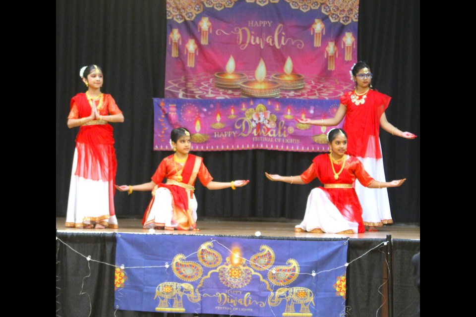Airdrie's Indian community gathered to celebrate Diwali, the  Festival of Light, at the Town and Country Centre on Nov. 12. The sold out gathering featured bright traditional clothing, food, and live entertainment.