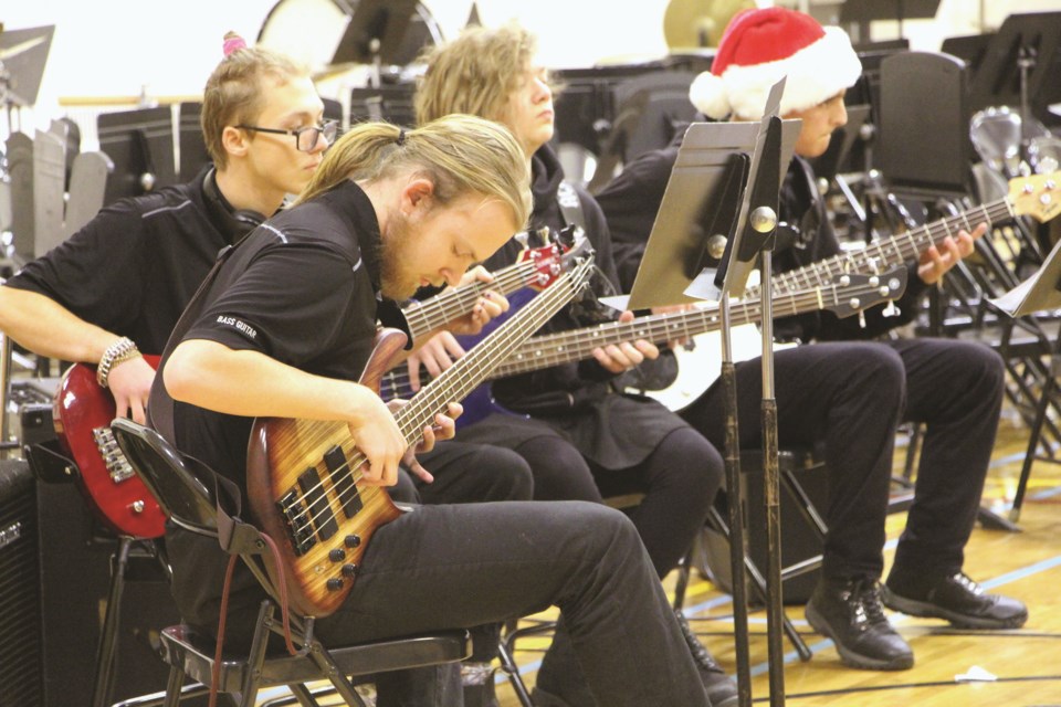 George McDougall High School hosted its annual Christmas band concert dubbed "A Not So Silent Night" on Dec. 21. 