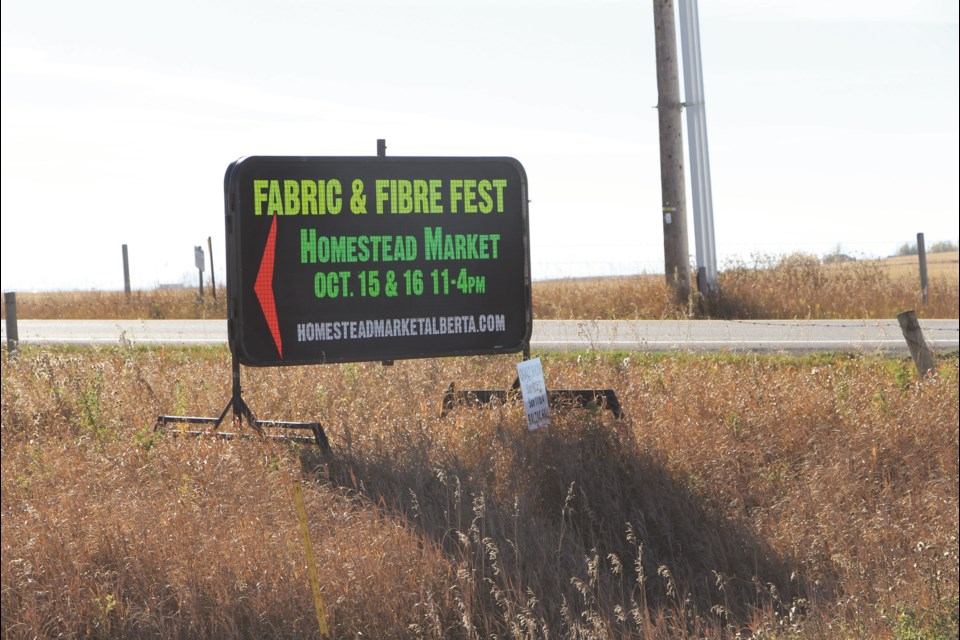 Homestead Market, just south of Airdrie, hosted its second annual Fibre & Fabric Fest - a market dedicated to fibre arts, sewing, fabric, and needle crafts - on Oct. 15 to 16. 