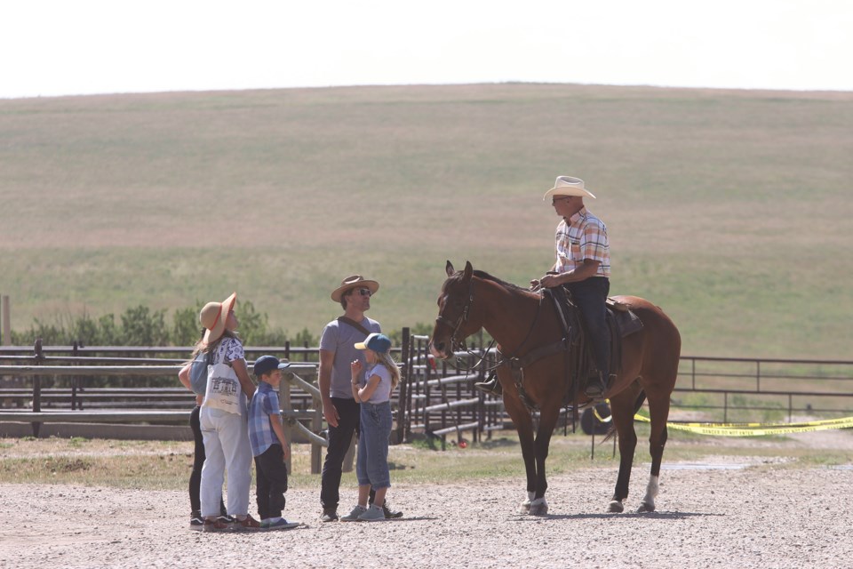Your Local Ranch, located north of Airdrie, welcomed guests for a variety of farmyard fun during the Alberta Open Farm Days open house on Aug. 13.