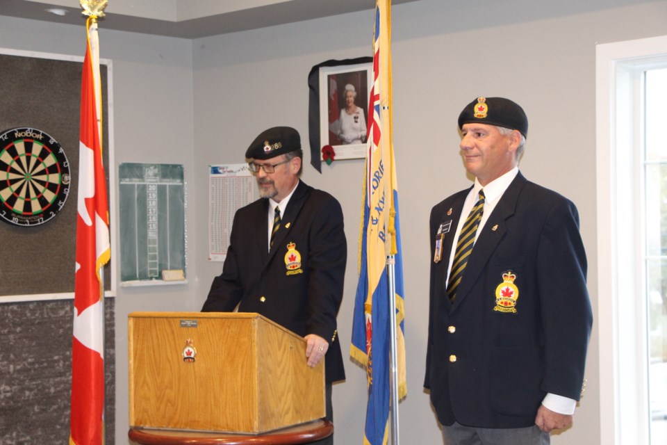 The Airdrie Legion kicked off its annual poppy campaign in style with local dignitaries in attendance on Oct. 24.