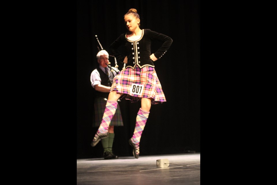 The Calgary Highland Dance Association hosted its Chinook Open Championship at the Polaris Centre for the Performing Arts in Balzac on March 18. Dancers competed in various themed dances such as the "Sword Dance", "Chartreuse" and others. 
