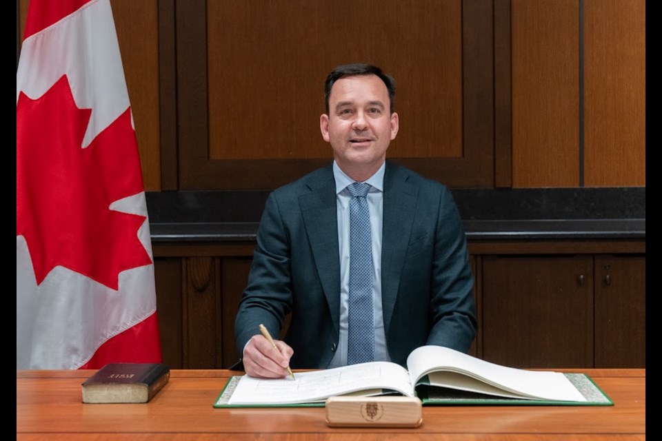 Glimpses from Blake Richards' swearing-in ceremony in Ottawa, ON. 