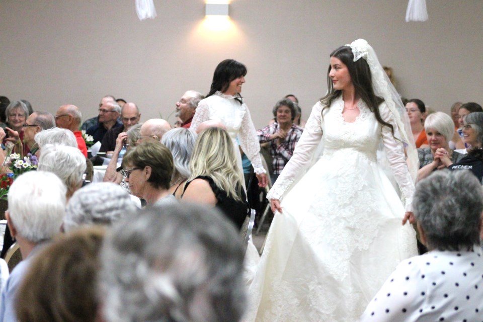 Beiseker kicked off its centennial celebrations on June 10 with the Century of Weddings fashion show, featuring wedding attire from 1915 to 2021.