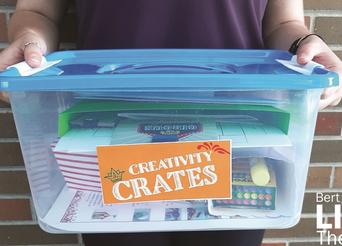 Bert Church LIVE Theatre's new creativity crates will provide hours of fun for local youth interested in drama. Photo submitted/For Airdrie City View.