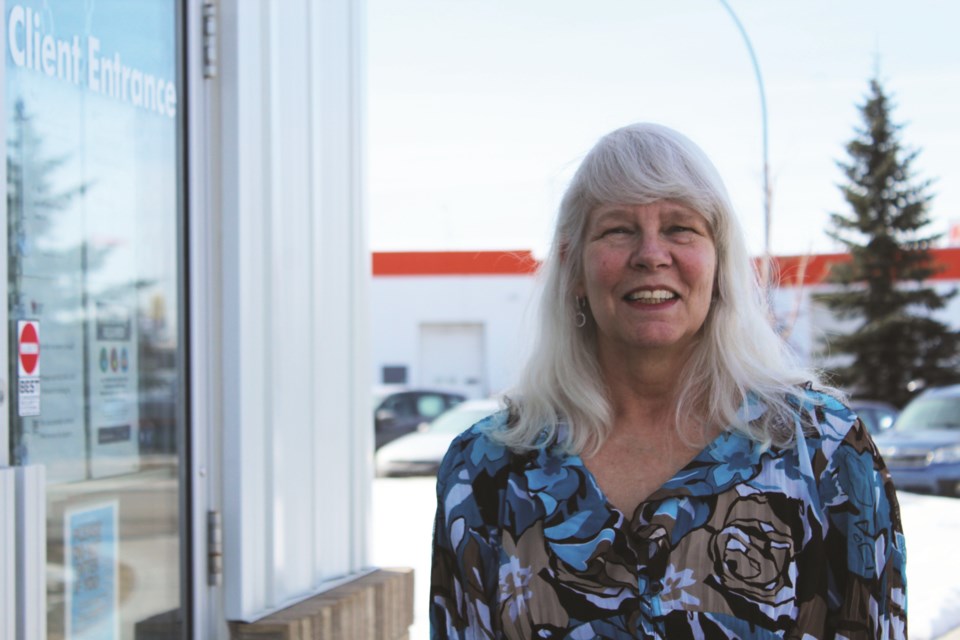 Lori McRitchie has been the executive director of the Airdrie Food Bank for 15 years.