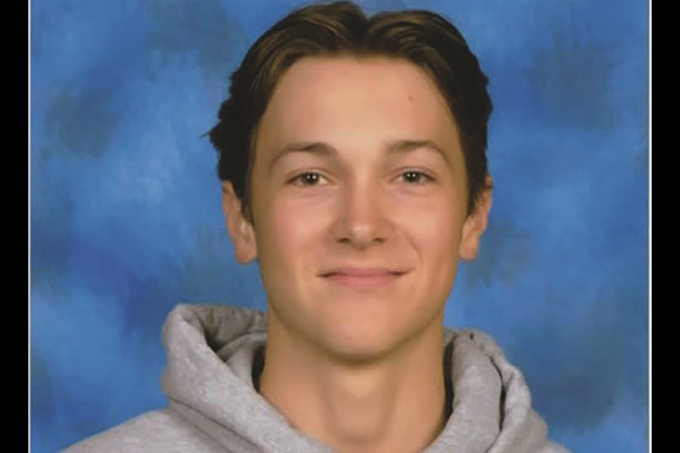 Airdrie's JT Luterbach was once again recognized by Rocky View Schools for scoring 100 per cent on a diploma exam.
Photo Submitted/For Airdrie City View
