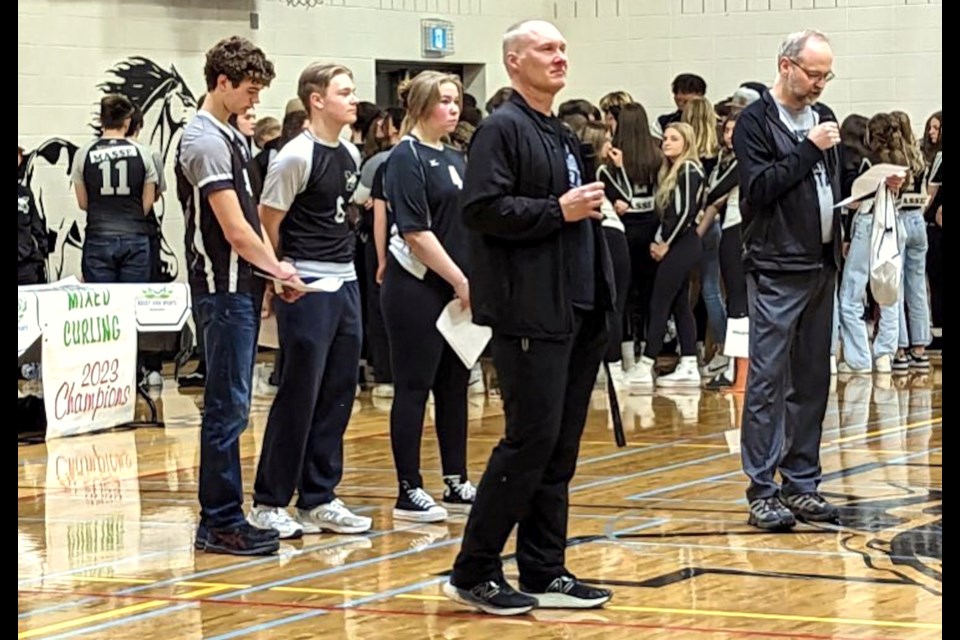 George McDougall High School teacher and coach Tim Massé is hanging up the whistle at the end of March, after a 29-year education career.