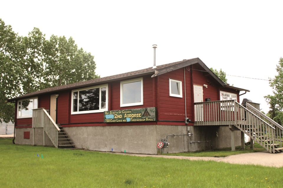 The Second Airdrie Scouts Hall, located by East Lake, was decommissioned this summer. File photo/Airdrie City View