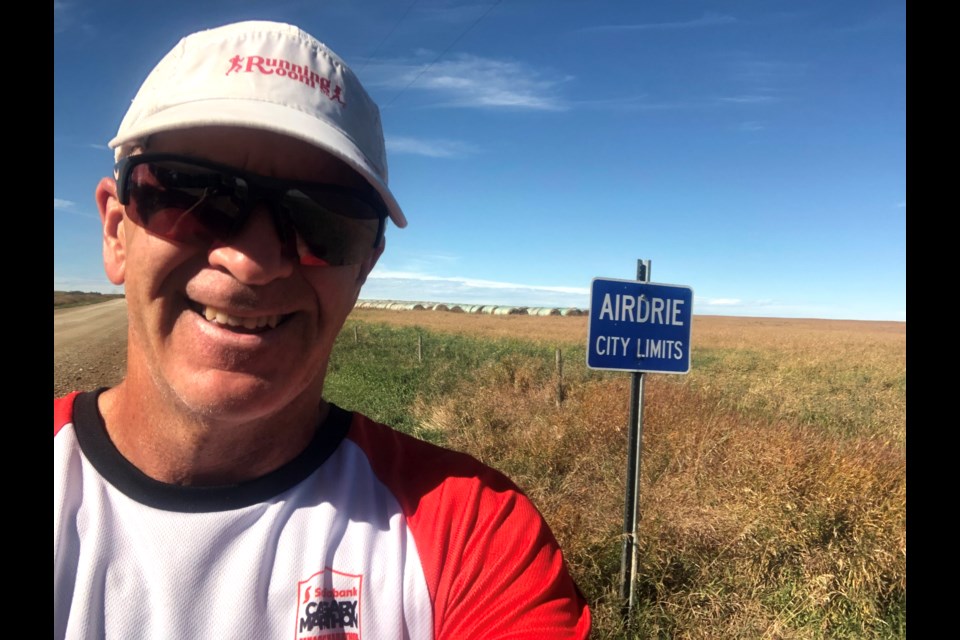 Meadowbrook runner Steve Gray has run down every single named street in Airdrie – a goal he set for himself early into the COVID-19 pandemic.
