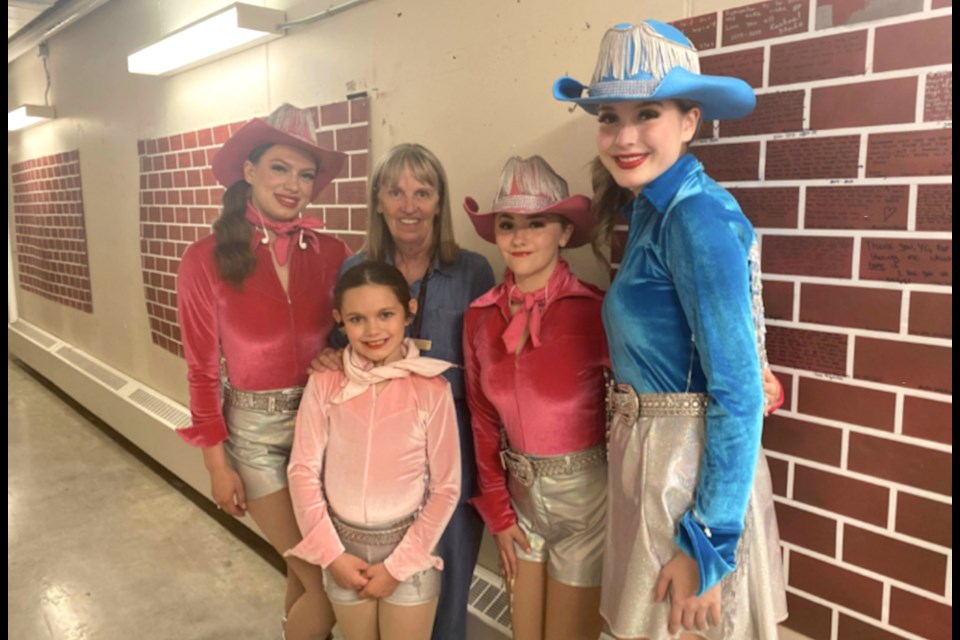 Four Airdrie singers and dancers are performing as part of The Young Canadians, a troupe that features in the nightly Grandstand Show during the Calgary Stampede.