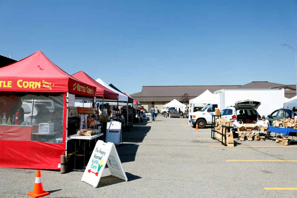 On Aug. 15, the Crossfield Farmers' market celebrated Man Day with a car show, the Man Van and more.
Photo by Nathan Woolridge/Rocky View Publishing