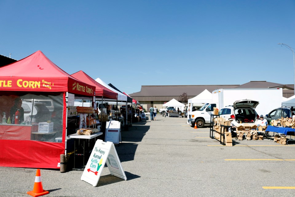 On Aug. 15, the Crossfield Farmers' market celebrated Man Day with a car show, the Man Van and more.
Photo by Nathan Woolridge/Rocky View Publishing