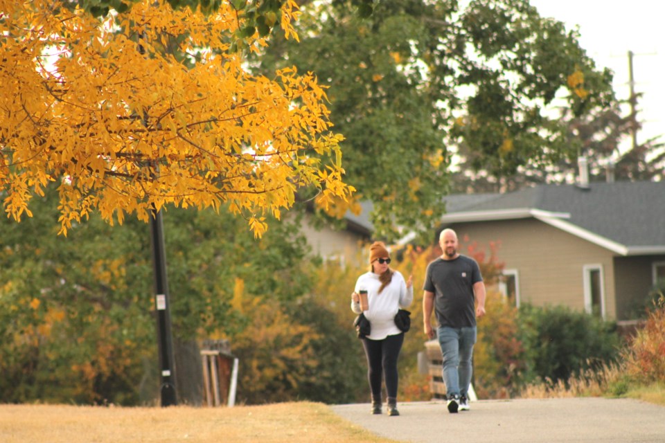 Fall has well and truly arrived in Airdrie, as evidenced by the stunning colours and cooler evening temperatures. Photo by Scott Strasser/Airdrie City View