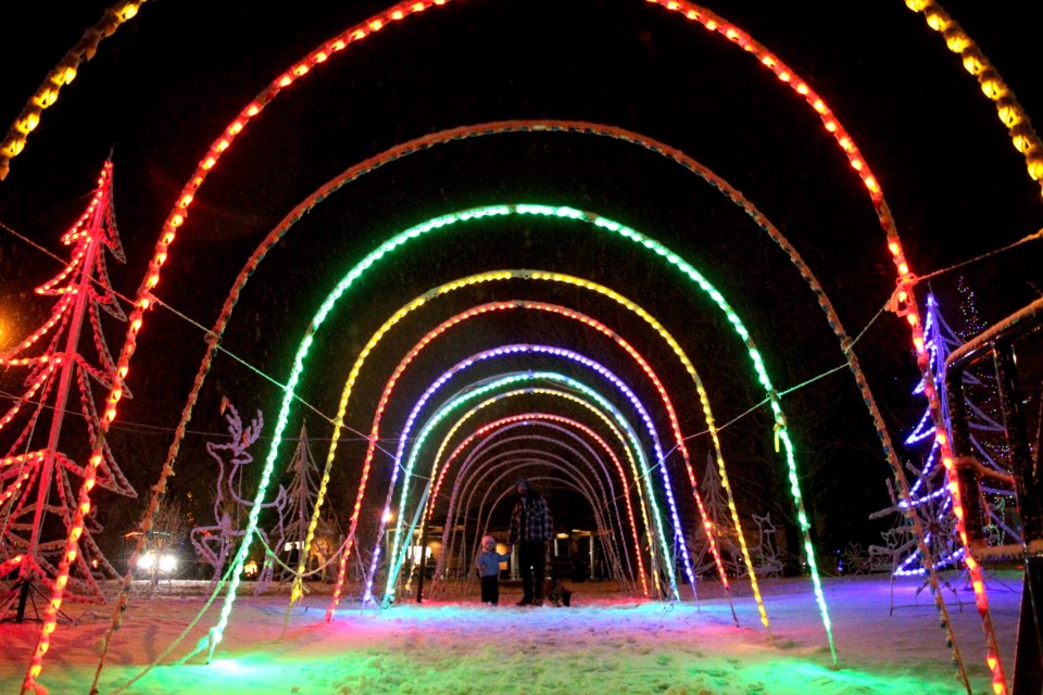 The 26th annual Airdrie Festival of Lights kicked off on Dec. 1. The nightly showcase of Christmas lights galore will be on display in Nose Creek Regional Park every evening until Dec. 31.