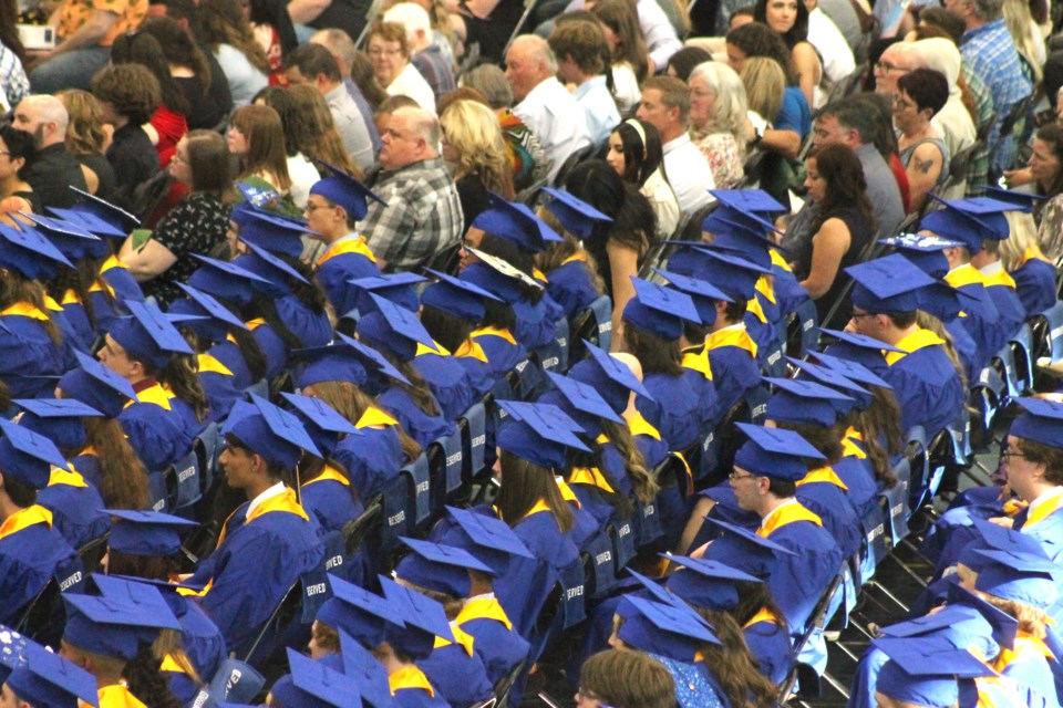 Bert Church High School's graduating class of 2023 turned their tassels and collected their diplomas during a convocation ceremony at Genesis Place on May 25.