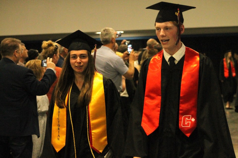 Cochrane High School's Class of 2023 was celebrated at their convocation ceremony on Wednesday, June 28 at the SLS Centre.