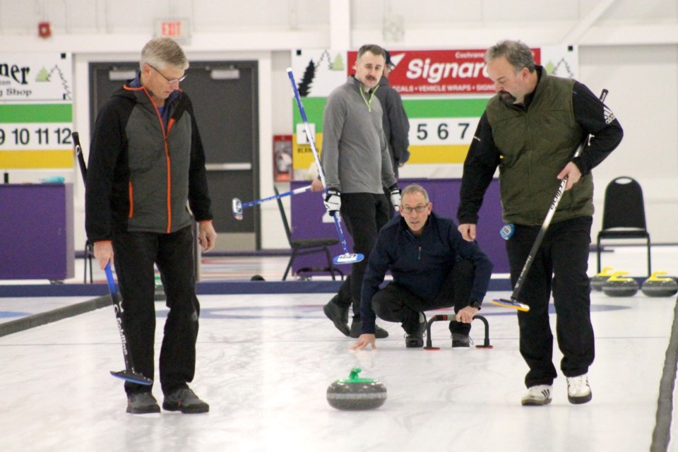 The annual men's bonspiel at the Cochrane Curling Club returned to SLS Centre last weekend.