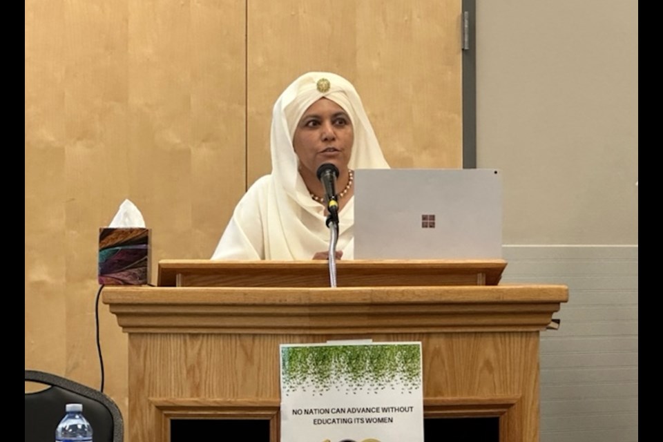 The Empowerment of Women Through Their Faith symposium on April 29 featured presentations, booths displaying elements of various religions and cultures, and different cuisines for attendees to try. 