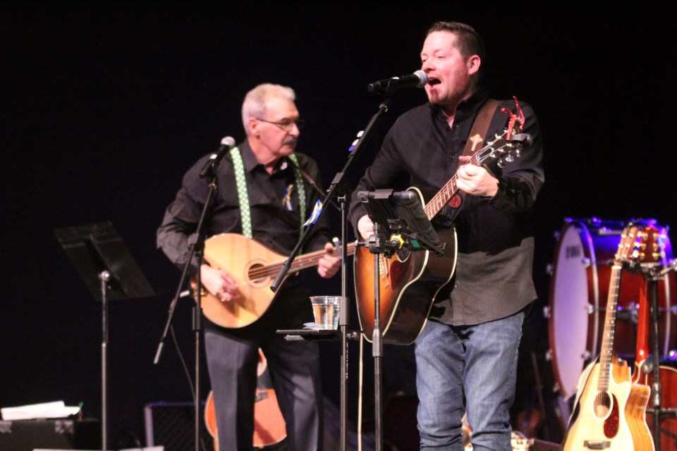 Celtic-inspired East Coast band Morrissey's Private Stock performed a high-energy set at the Polaris Centre for the Performing Arts in celebration of St. Patrick's Day on March 17.