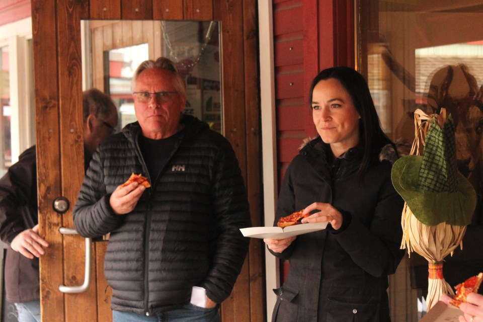 Bragg Creek was bustling on April 21, as hundreds of hungry visitors descended upon the hamlet for the annual 'Taste of Bragg Creek' event. Photo by Scott Strasser/Cochrane Eagle