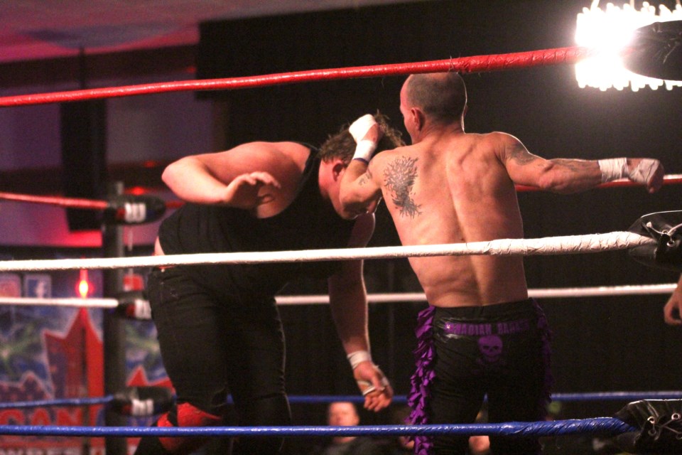 CanAm Wrestling's western Canada tour made its way to Airdrie on Feb. 19.