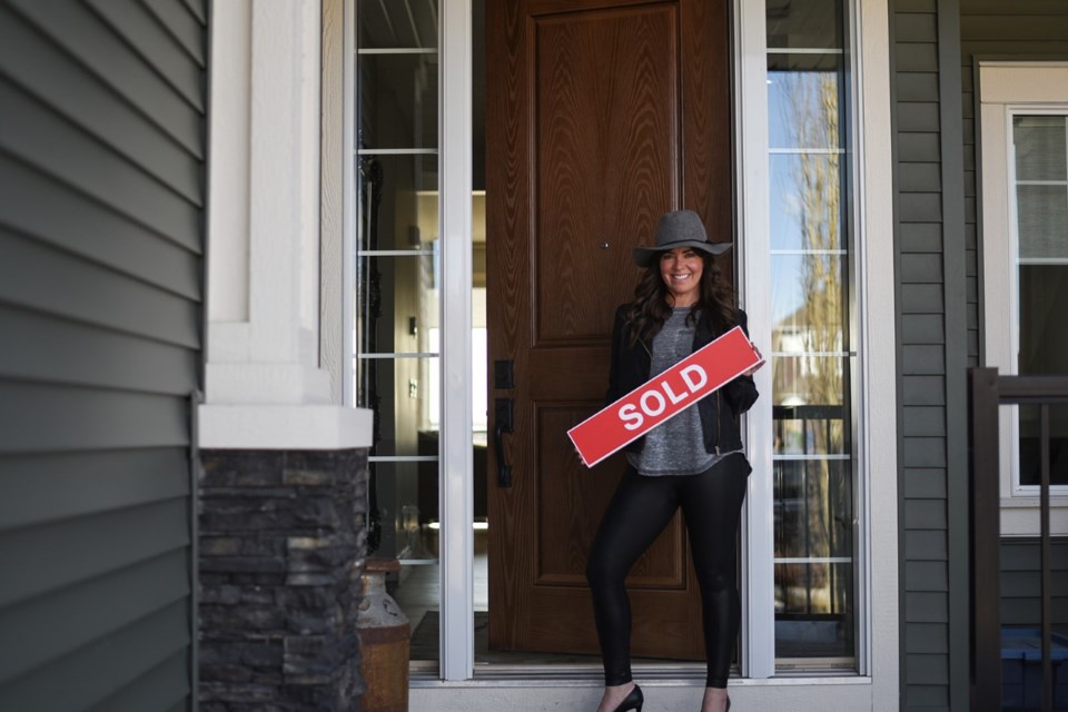 Airdrie Realtor Natalie Berthiaume said it's hard to predict if recent high prices in the local housing market will stay or not in the coming months.