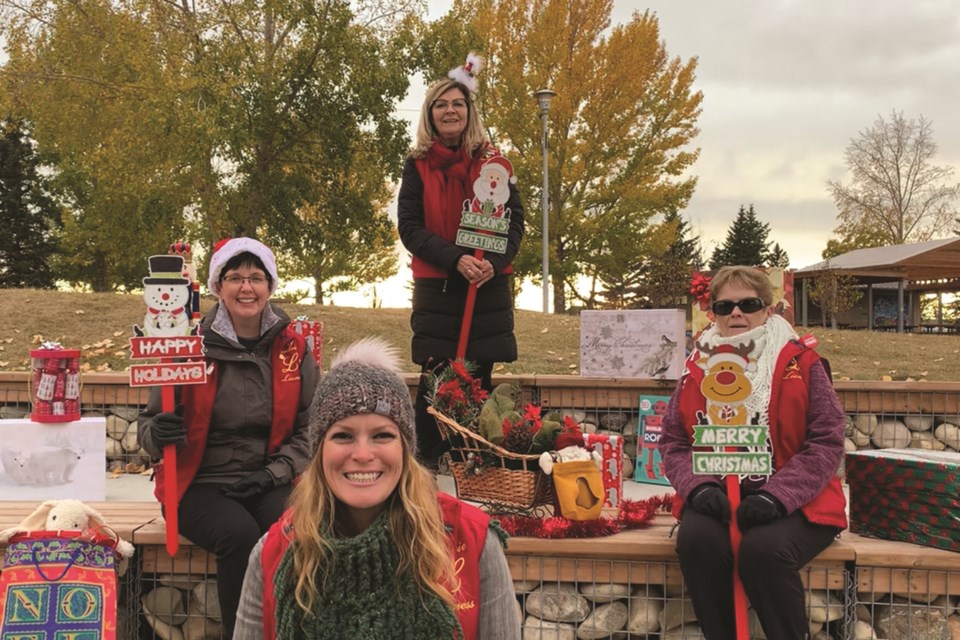 The Airdrie Lioness Club's annual Christmas hamper program will receive a helping hand from Airdrie RCMP and Municipal Enforcement this year. File photo/Airdrie City View.