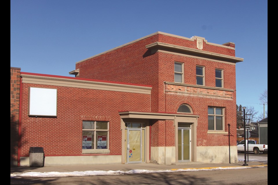 The vacant former CIBC building in Crossfield could soon play host to a television production. File photo/Rocky View Weekly