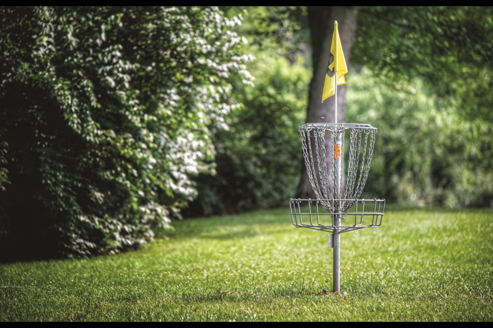 Airdrie's first disc golf course will officially be unveiled on Aug. 20 in Fletcher Park.