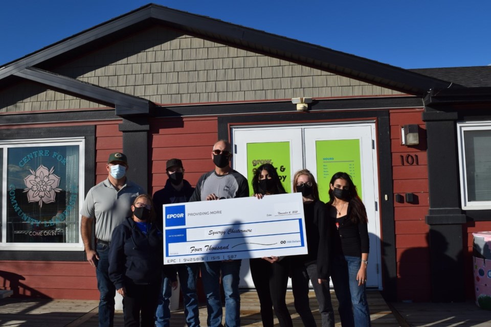 synergy-receives-4-000-donation-from-epcor-airdrietoday