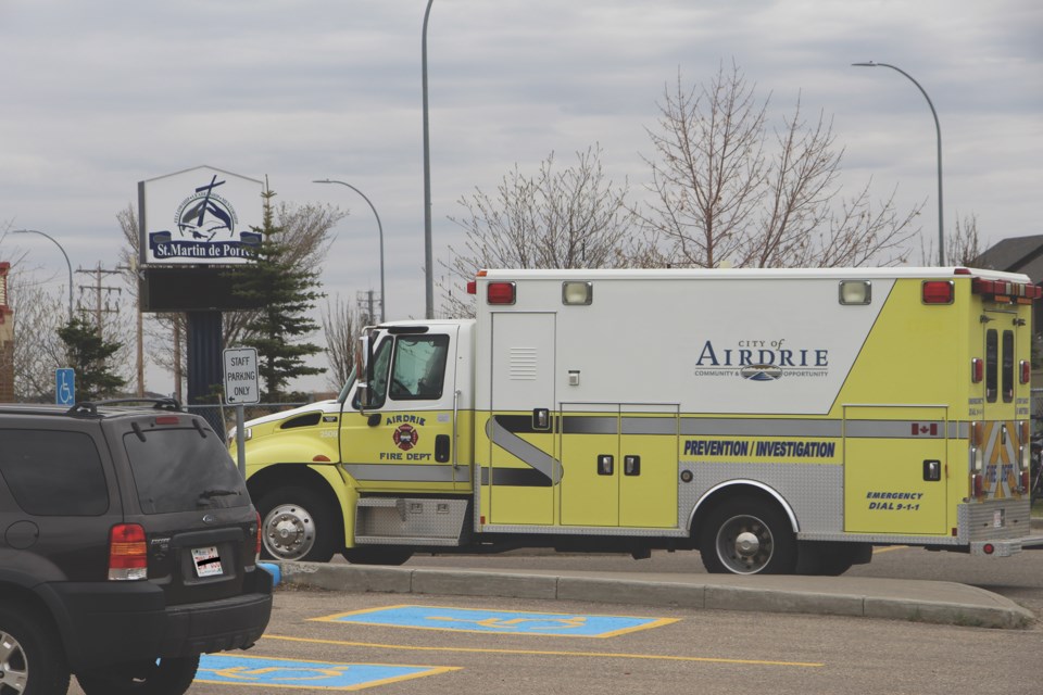 A fire was reported at St. Martin de Porres High School on May 5, resulting in the evacuation of students and staff.