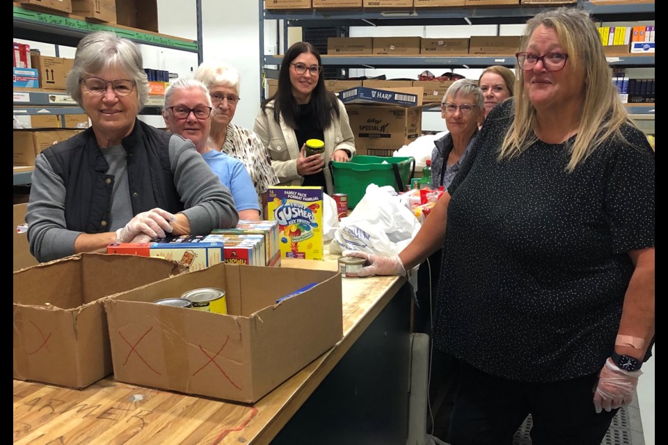 The Airdrie Food Bank was struggling to keep up with demand. in the lead-up to this Thanksgiving weekend.
