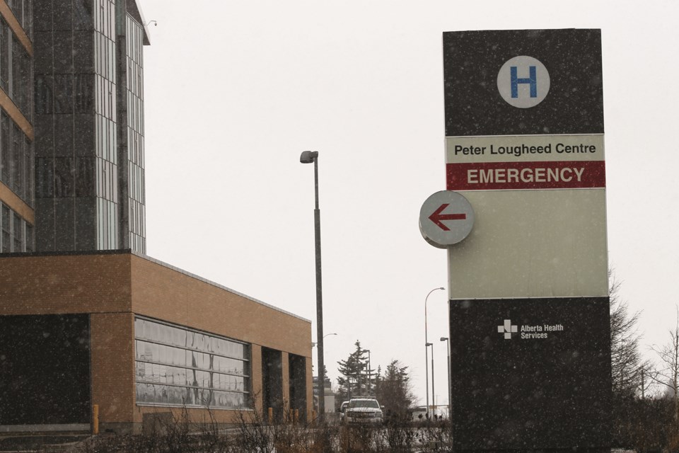 Premier Jason Kenney said large urban hospitals will be where most COVID-19 patients in Alberta are concentrated. Airdrie residents with severe cases of the virus will most likely be treated at Peter Lougheed Centre. Photo by Scott Strasser/Airdrie City View
