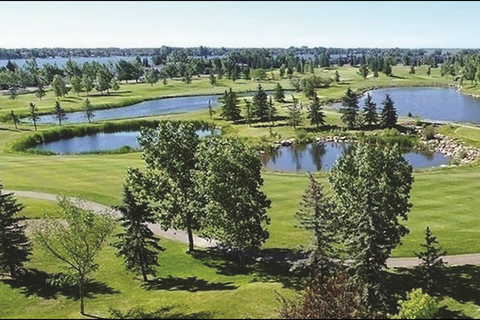 Lakeside Greens Golf Course is located just west of Chestermere Lake. It has operated in the city for nearly three decades. Photo submitted/For Rocky View Weekly.
