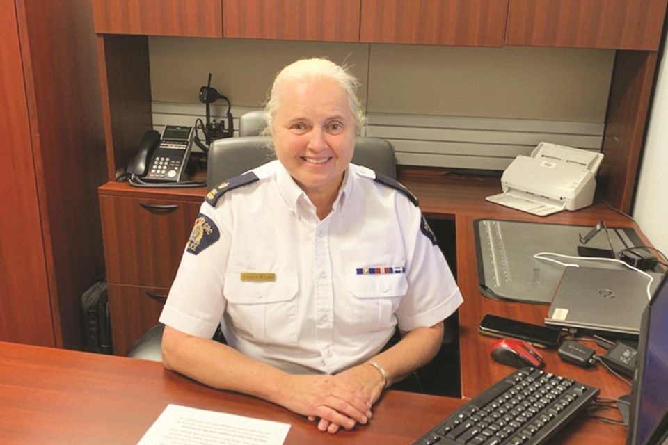 Insp. Lauren Weare has taken over as Airdrie RCMP's detachment commander. Photo submitted/For Airdrie City View.